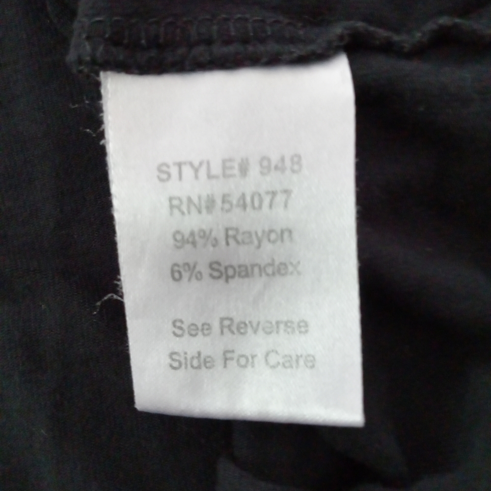 CAbi black lightweight Scoop Neck summer tank. Size L. - Picture 5 of 6